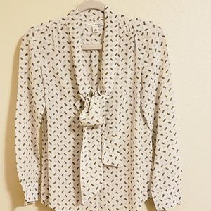 Banana Republic silk blouse size 0